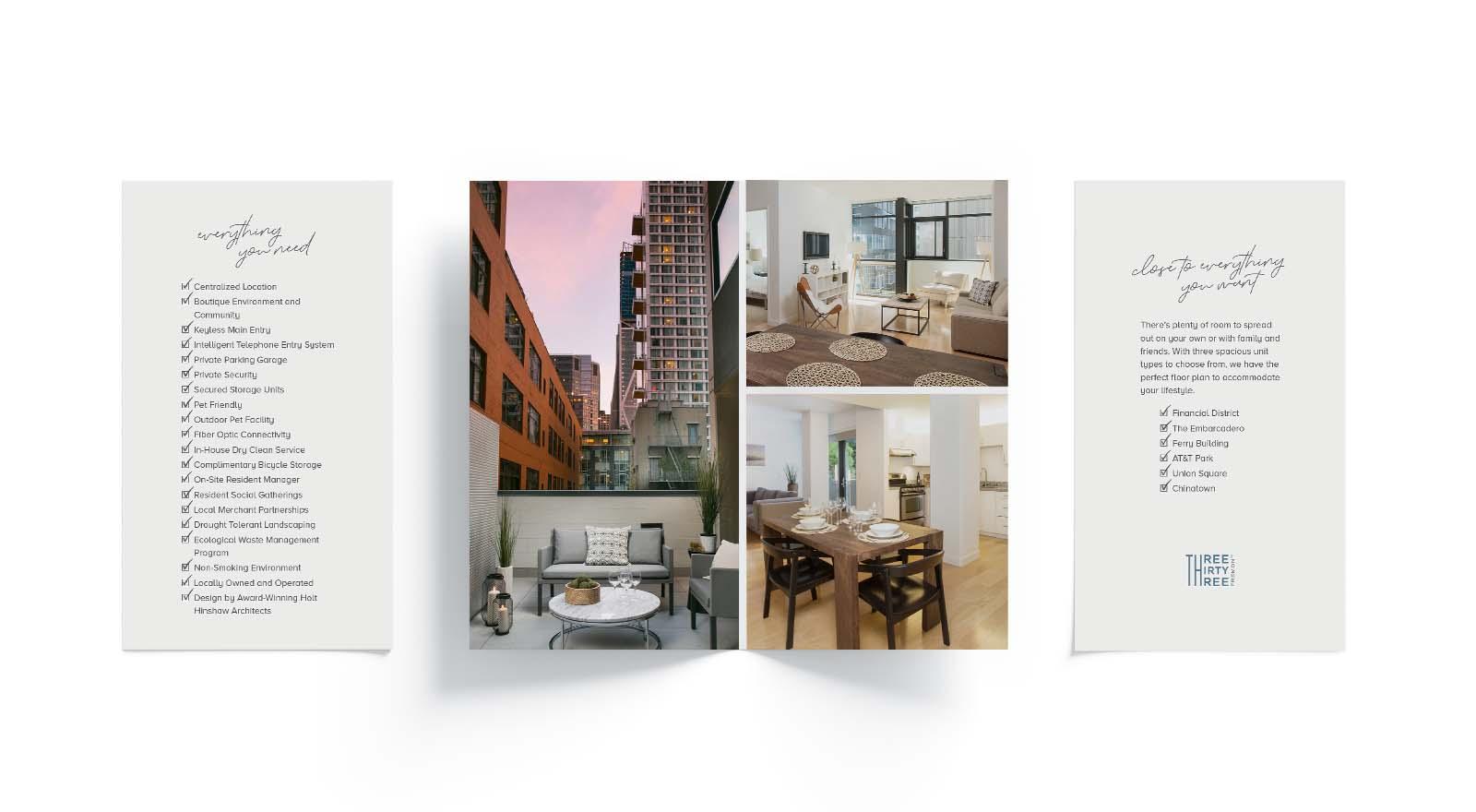 333 Fremont Street Brochure Inserts Brochure