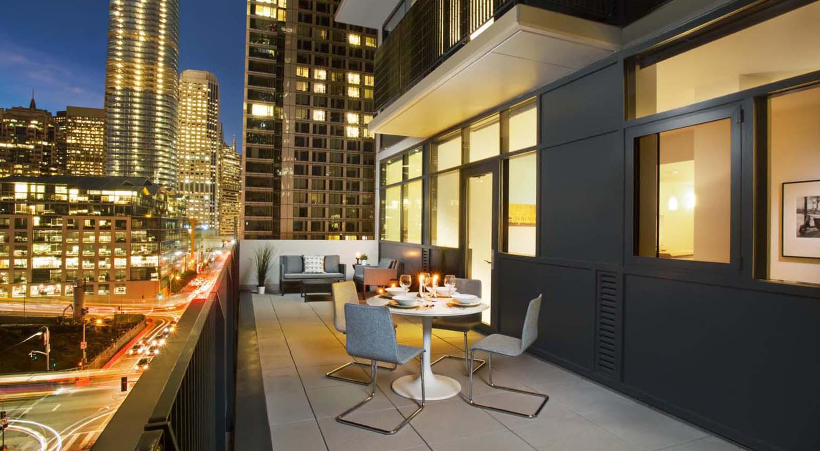 333 Fremont Street Balcony apartment building