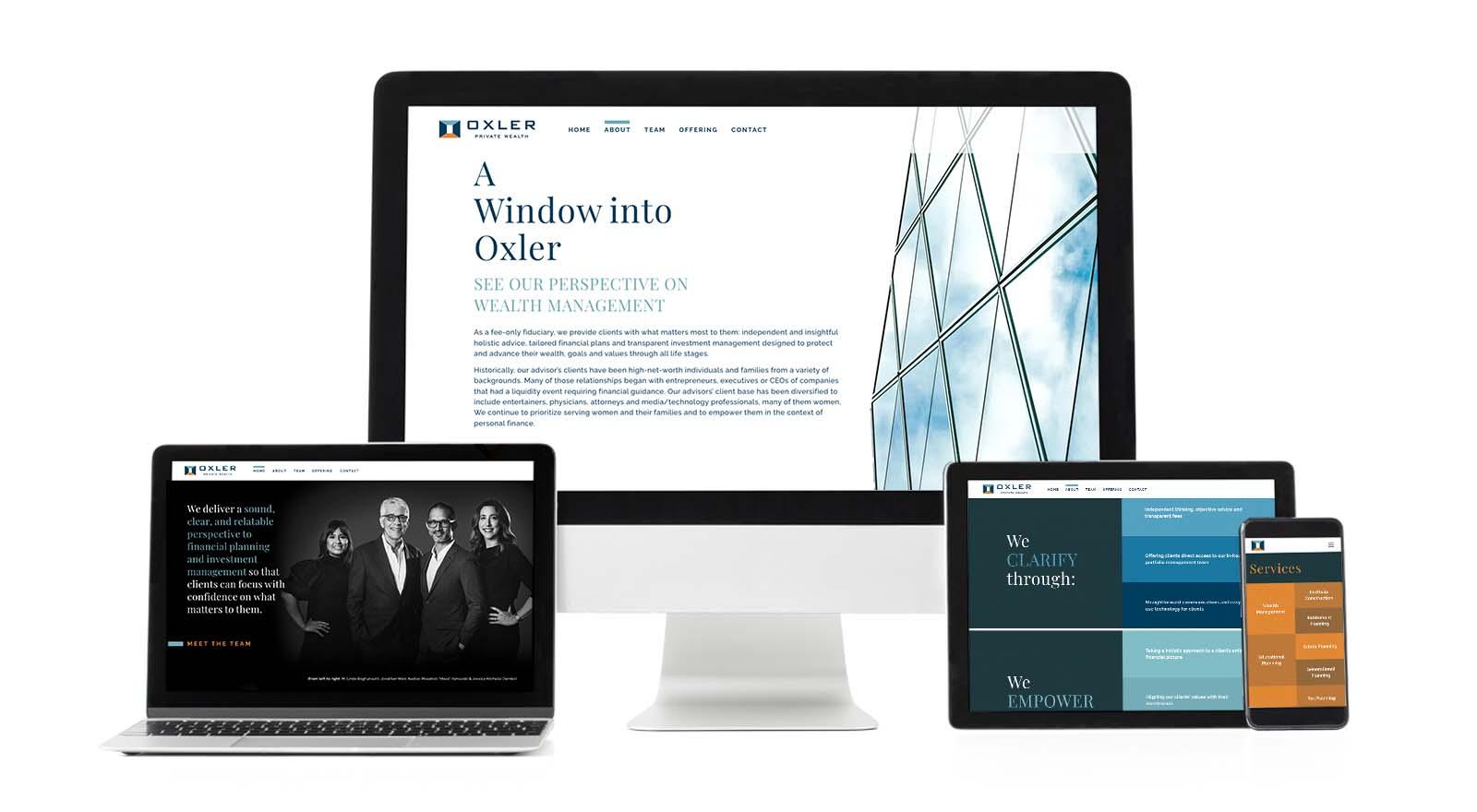 Oxler Website website