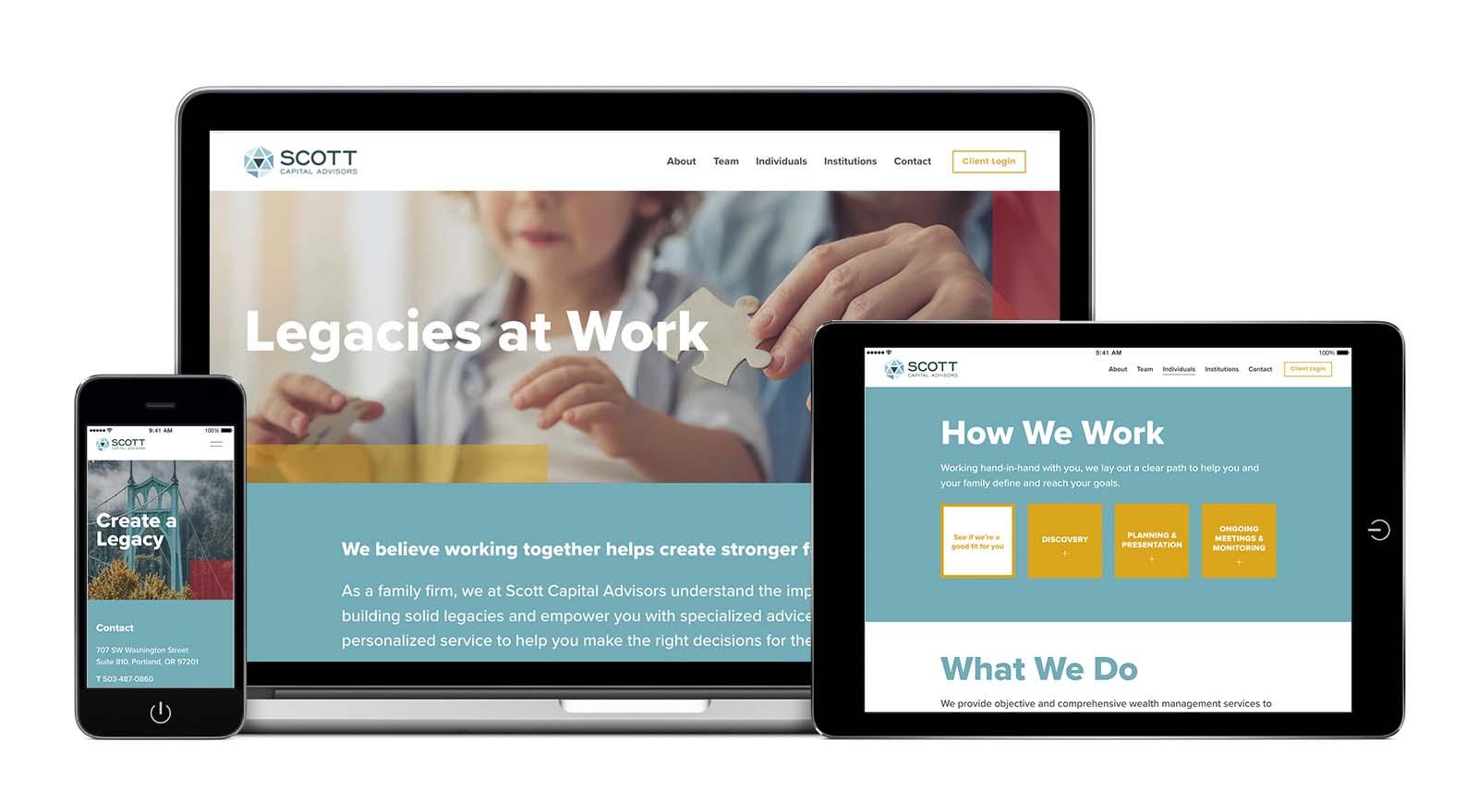 Scott Capital Advisors website website