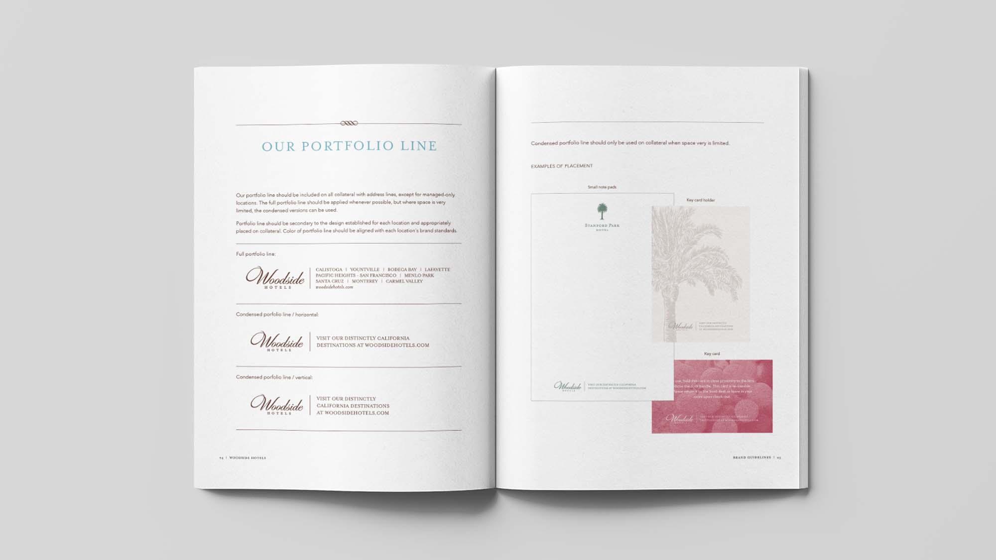 Woodside Hotels Brochure Brochure