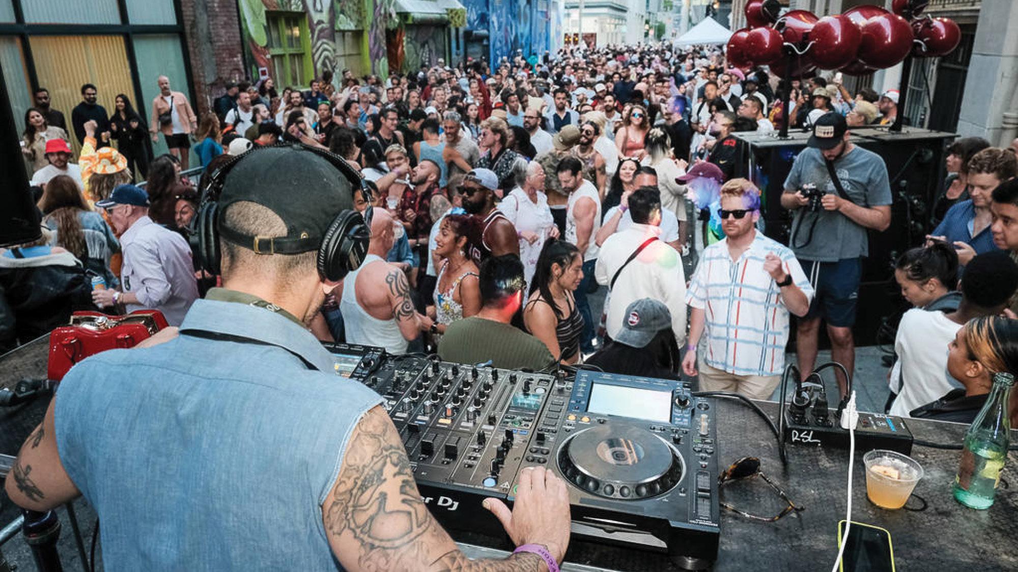 outdoor disco